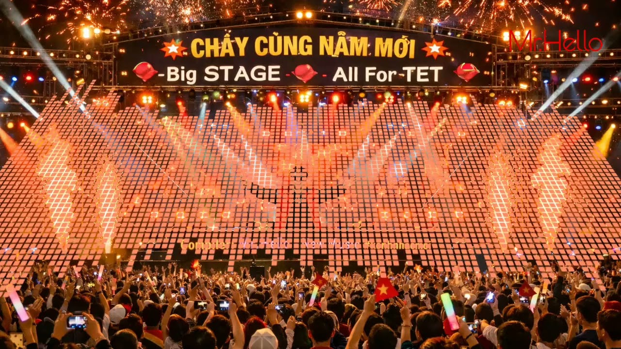Cháy Cùng Năm Mới - 💋 DJ No.01 PARTY For Big Stage & Fans 💋 #kenhnhacmoi