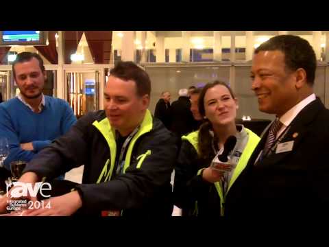 ISE 2014: rAVe Magician Wows Guests at Opening Reception, Mike Blackman Joins in