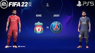 FIFA 22 PS5 | Liverpool Vs PSG | UEFA Champions League