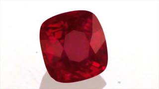 RED RUBY CUSHION CUT GEMSTONE - 5338