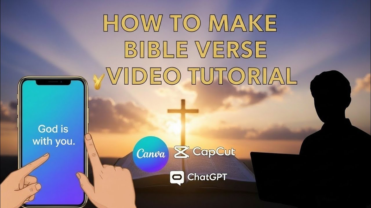 How to Make Bible Verse Videos - YouTube
