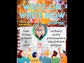 WRITE ON WRITE NOW • OPEN MIC • OCTOBER 24, 2025