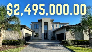 Touring a $2,495,000 Modern Luxury Lakefront Home | Luxury Homes