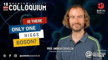 “Is there only one Higgs Boson?” (​​Prof. Andreas Crivellin)