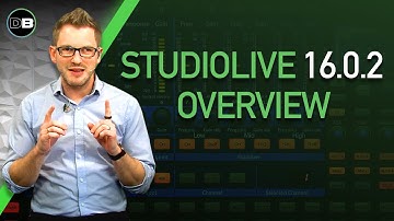 Overview of the PreSonus StudioLive 16.0.2 USB Digital Mixer
