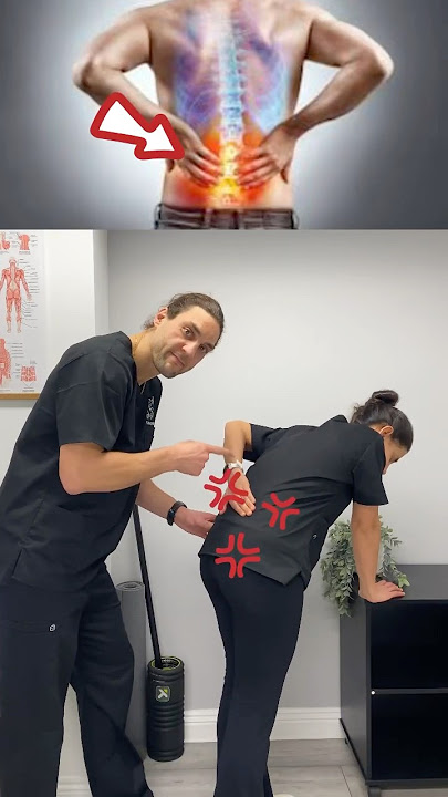 Back pain? Help a friend feel better with this simple technique! #quicktips #backpain #painrelief