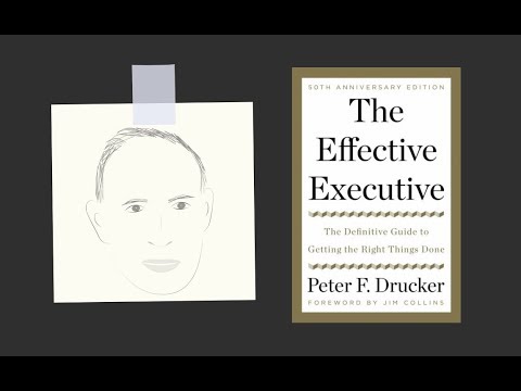 THE EFFECTIVE EXECUTIVE by Peter Drucker | Core Message