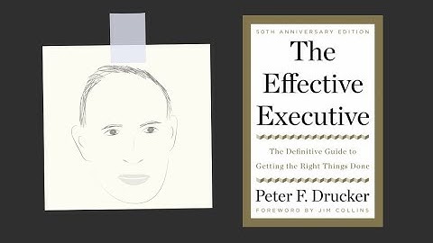 THE EFFECTIVE EXECUTIVE by Peter Drucker | Core Message