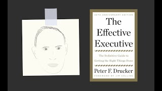 THE EFFECTIVE EXECUTIVE by Peter Drucker | Core Message