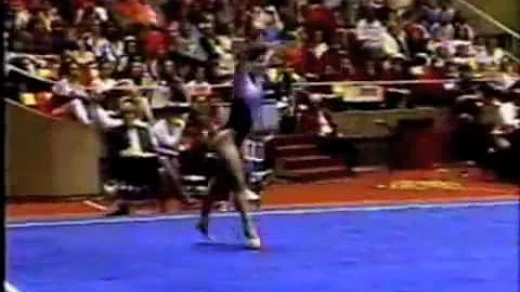 Suzanne Metz - 1994 NCAA Event Finals - Floor Exer...