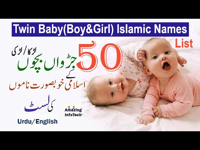 Twin Boy And Girl Names: 50 Unique Boy Girl Twin Names