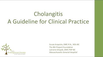 Cholangitis, a Guideline for Clinical Practice - Susan Acquisto, The Bili Project, CCF NAB (D1P7)