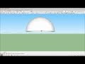 sketchup tutorial hacer una cupula