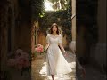 Summer Elegant Dress Puff Sleeves French Romantic Tenderness White Dress for Women