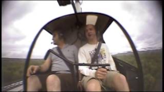 A literal Touch & Go autorotation in the Robinson R22 Helicopter