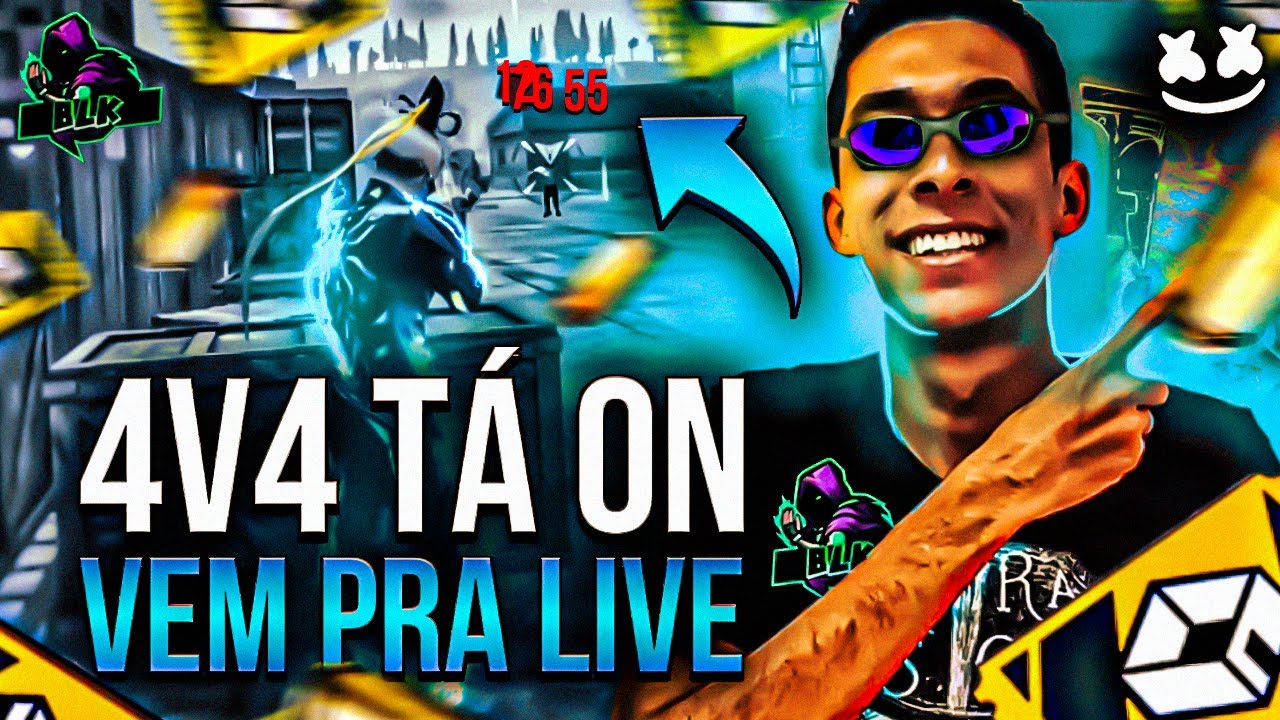 💎 FREE FIRE – AO VIVO 💎 4X4 E 6X6 COM INSCRITOS🔥 eeee isso aqui e regedit