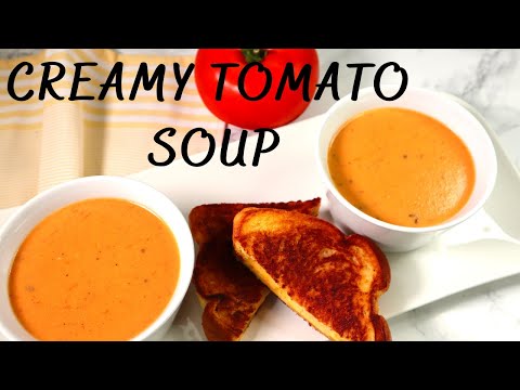 Video: Sup Tomato Berkrim Dengan Kemangi