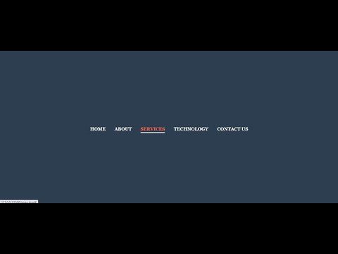 Navigation Menu Hover effects using HTML & CSS || Quick tips and tricks