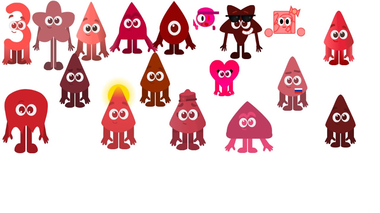 Official Colourblocks Band but style random REDS in colourland ...