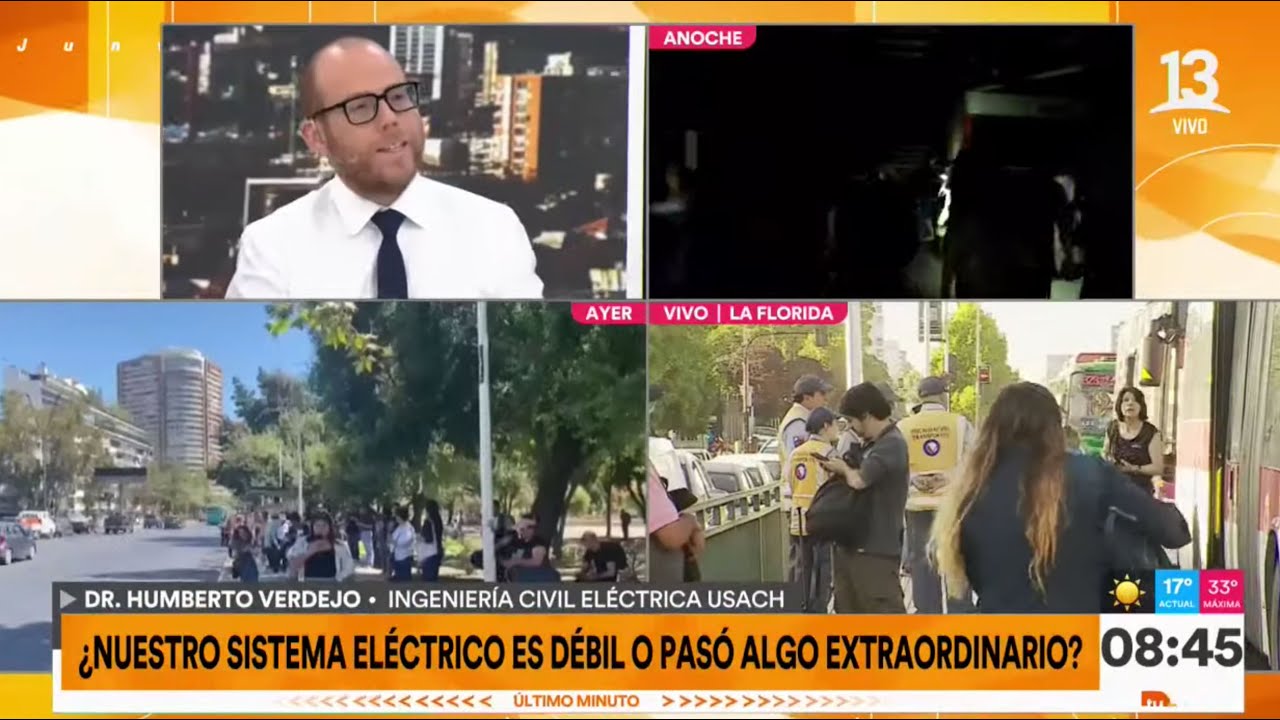 ¿Por qué ocurrió el apagón? Dr. en Ingeniería Eléctrica, Humberto Verdejo , nos explica | Tu Día