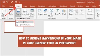 How to Remove Background in PowerPoint | Remove Image, Picture & GIF Background Easily