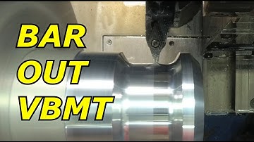 Mazak Lathe BAR OUT OD Profiling VBMT