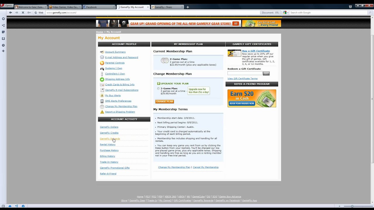 gamefly subscription price
