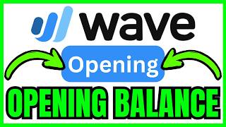 How To PUT OPENING BALANCE In Wave Accounting (QUICK & EASY) 2026