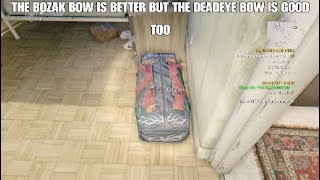 How to get the deadeye bow community event bozak bow vs deadeye bow