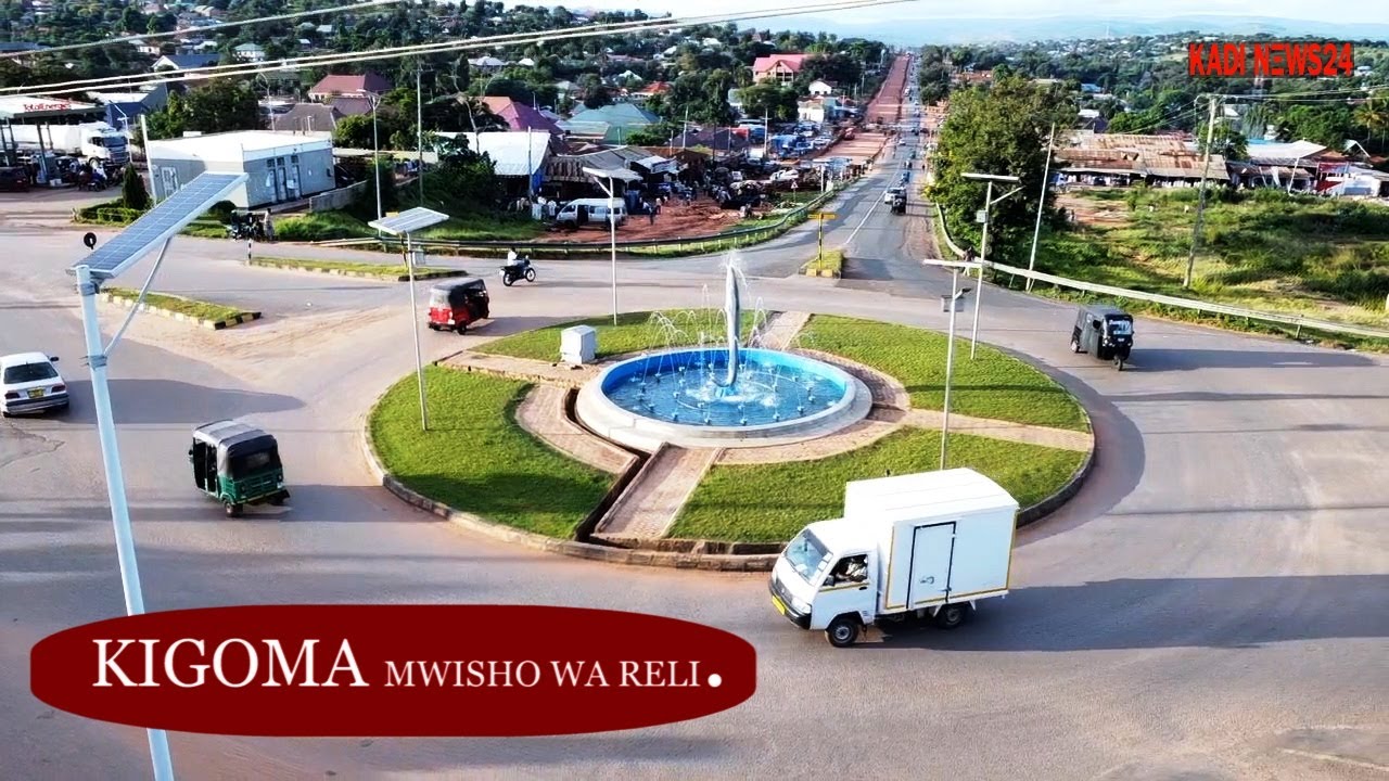 Uzuri wa Kigoma - Mwisho wa Reli, @ Drone Footage - TANZANIA.