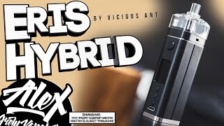 FOR ENTHUSIASTS l ERIS HYBRID DELRIN BLACK by Vicious Ant l Alex VapersMD review 🚭🔞