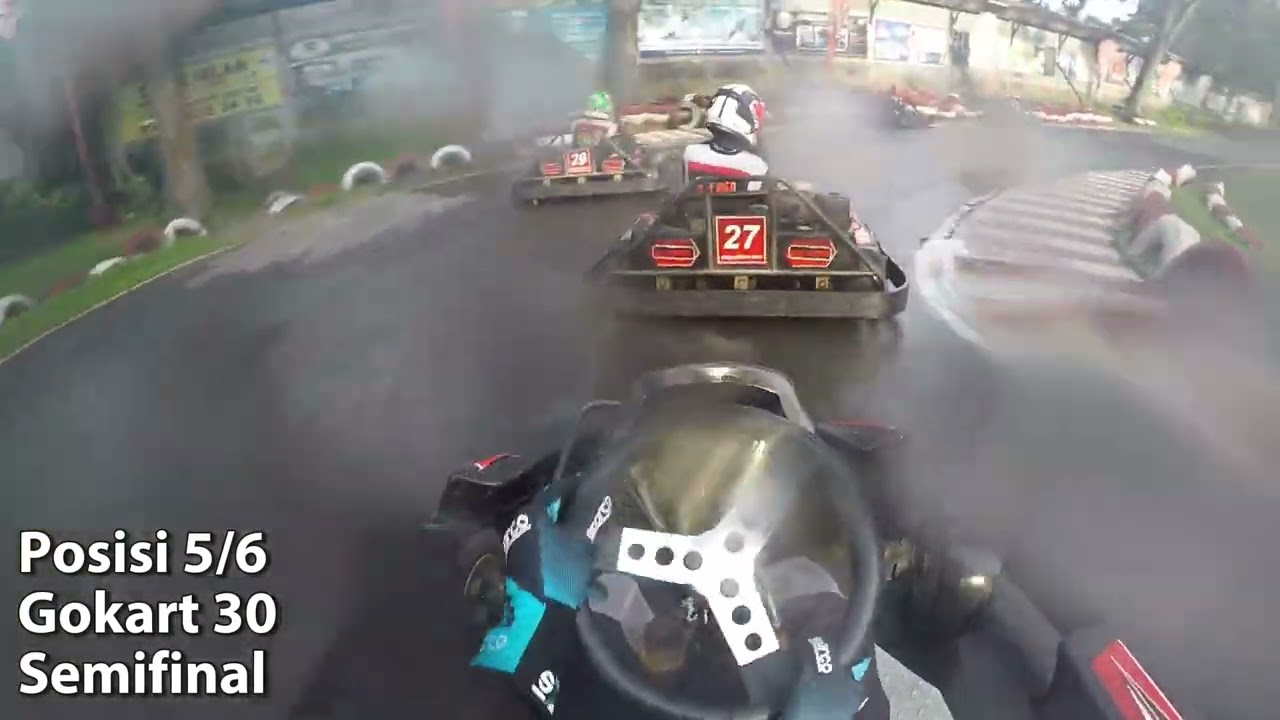 WET RACE! Ga Hoki? Hoki? Ga Hoki? Member Race Yogya Gokart Bulan April 2024 | Gokart Series