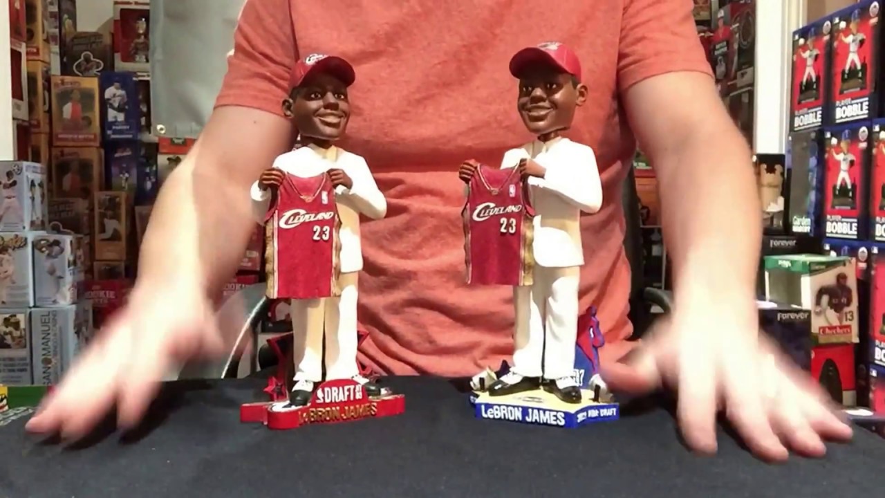 Lebron james draft day bobblehead Clearance
