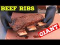 Beef Ribs Smoked in the Pit Boss Pellet Smoker