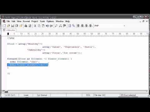 41   for each Statement   PHP Tutorials