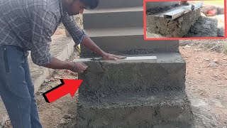 How To Make A Staircase Reinforcement Of Staircase Cement Staircase