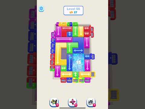 Color Blocks 3D Slide Puzzle *updated 11/1025* Level 51-52-53-54-55-56-57-58-59-60