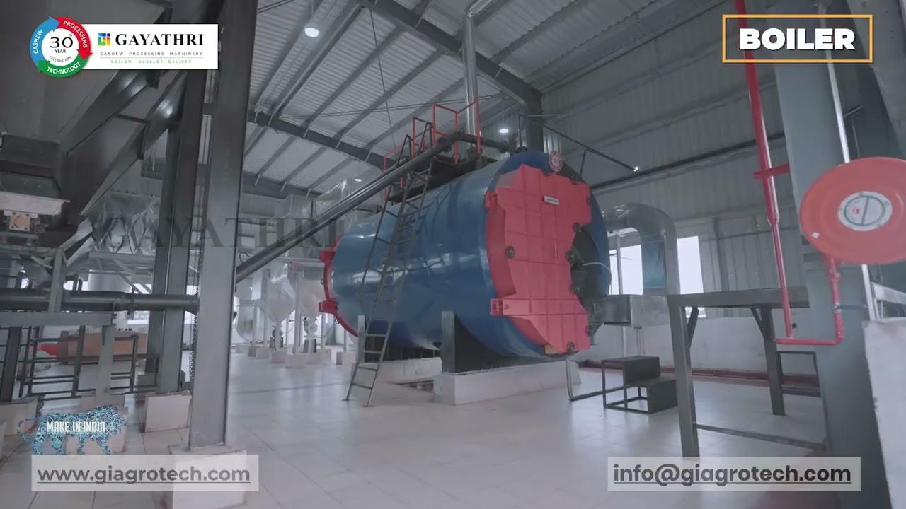 High-Quality Boiler for Cashew Industry - Efficient Cashew Processing