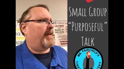 Funny Teacher / Student Small Group “Purposeful” Talk Example