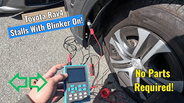 2018 Toyota Rav4 - Stalls with blinker on! (Thinkscan 689bt)