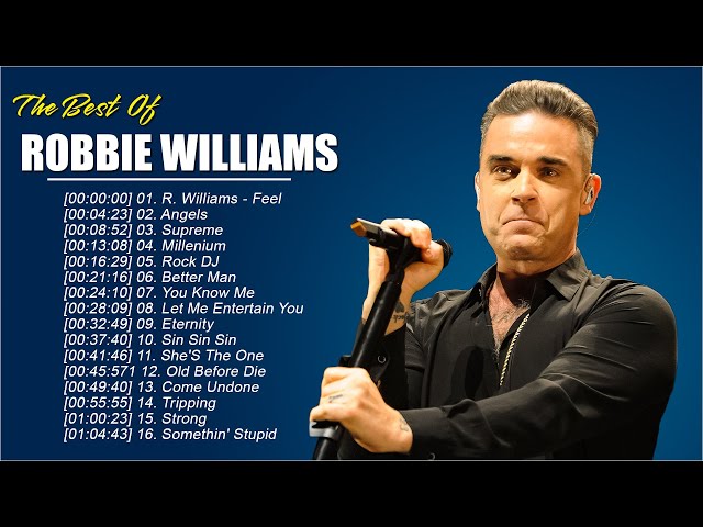 Robbie Williams Best Songs Of All Time - Robbie Williams Full Album 2021 class=