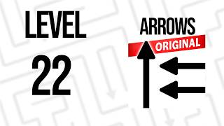 Arrows Puzzle Escape Level 22 Walkthrough (How To Pass) !