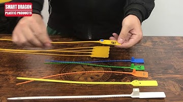 High-Safety Disposable Plastic Seal, Made Of 100% Polypropylene Pull Tight Plastic Security Seal