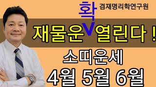 소띠운세/  소띠 재물 운 확 열린다! !  소띠의  4월 5월 6월 운세입니다 85년생 73년생 61년생 …