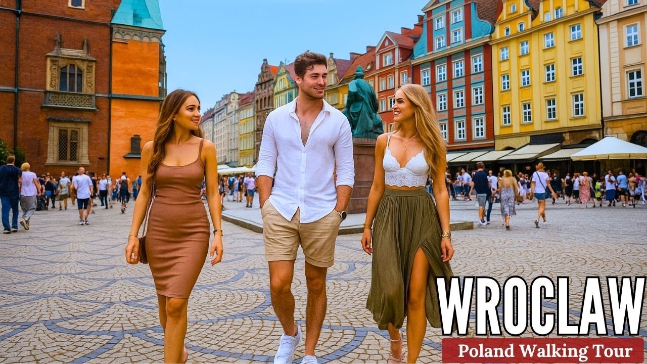 Wrocław in 4K 🇵🇱 | A Relaxing Walk Through One of Europe’s Most Beautiful Old Towns