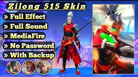Script Skin Zilong 515 E Party - Patch MWorld - No Password - MediaFire - Full Effect And Sound