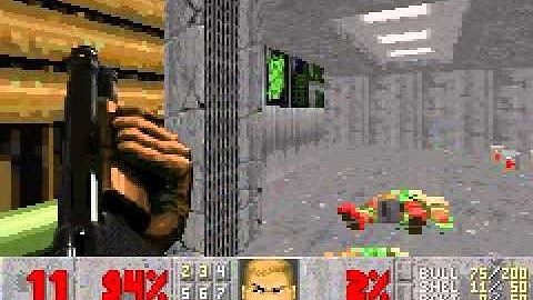 Doom 2 - GBA  walkthrough part 2