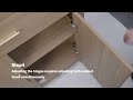 LogMith Cabinet Door Hinge Adjustment Guide