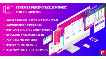 Pricing Table Widgets by SThemes for Elementor Page builder | Codecanyon Scripts and Snippets