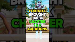 Fortnite brought back Chapter 1! 😍